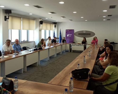Takimi në Kamenicë kundër dhunës ndaj gruas