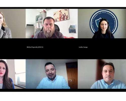 Webinar mbi Avancimin e Bashkëpunimit të Sigurisë BE-Ballkani Perëndimor përmes Integrimit Operacional