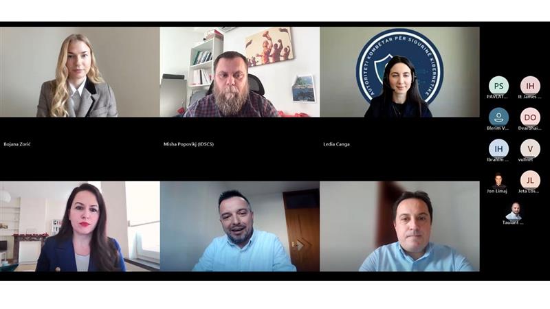 Webinar mbi Avancimin e Bashkëpunimit të Sigurisë BE-Ballkani Perëndimor përmes Integrimit Operacional