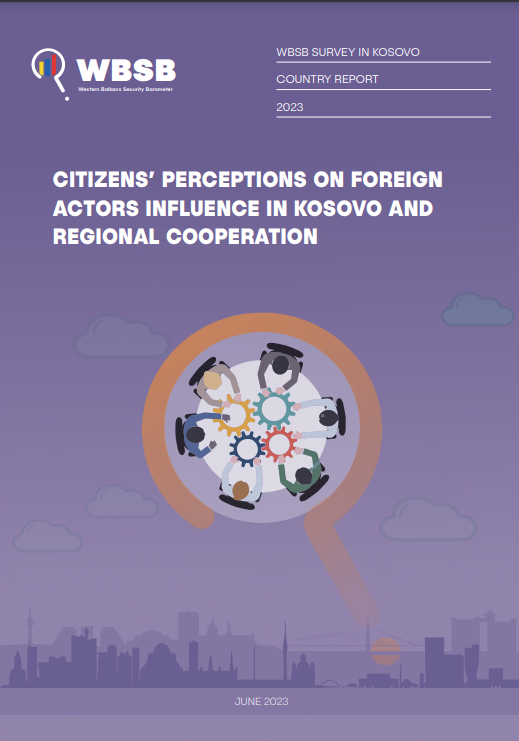 Perceptimet e Qytetarëve për Ndikimin e Akterëve të Huaj në Kosovë dhe Bashkëpunimin Rajonal 
