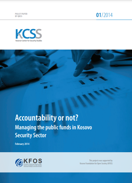 Llogaridhënie apo jo? Menaxhimi i parasë publike në Sektorin e Sigurisë në Kosovë