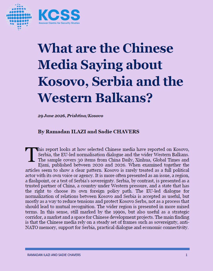 Çfarë thonë mediat kineze për Kosovën, Serbinë dhe Ballkanin Perëndimor?