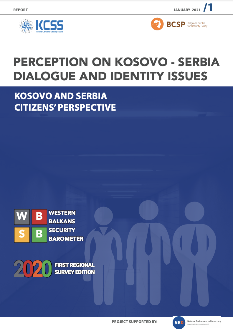 Rruga drejt marrëveshjes finale - Perceptimet e qytetarëve në Kosovë dhe Serbi për Dialogun Politik dhe Identitetin 