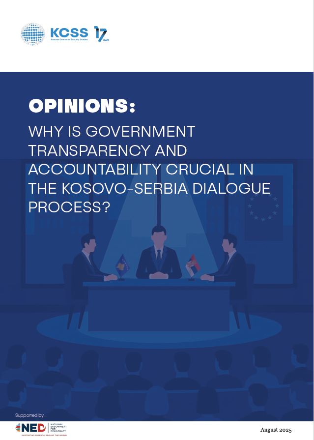 Pse transparenca dhe llogaridhënia e qeverisë janë thelbësore në procesin e dialogut Kosovë-Serbi?