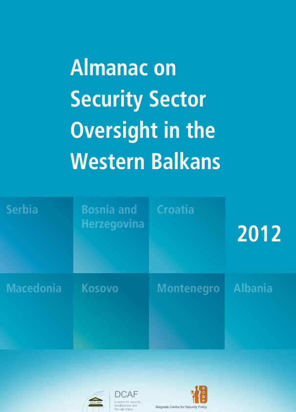 Almanak për mbikëqyrjen e sektorit të sigurisë në Ballkanin Perëndimor 