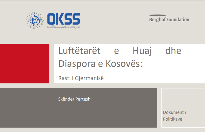 Luftëtarët e huaj dhe diaspora e Kosovës: Rasti i Gjermanisë 