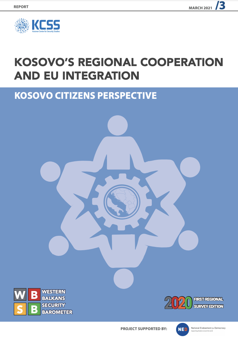 Bashkëpunimi rajonal dhe integrimi i Kosovës në BE -Perspektiva e qytetarëve të Kosovës 