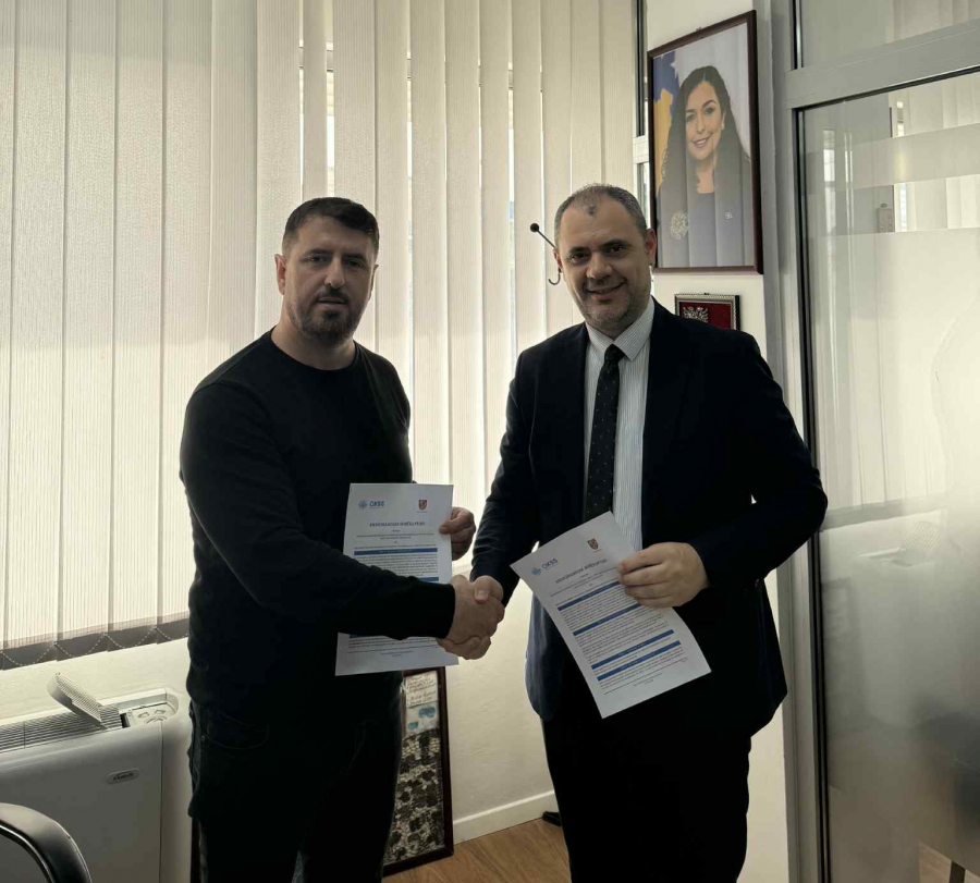 QKSS forcon bashkëpunimin me Drejtorinë Komunale të Arsimit në Podujevë për adresimin e dhunës tek të rinjtë dhe sigurisë në shkolla