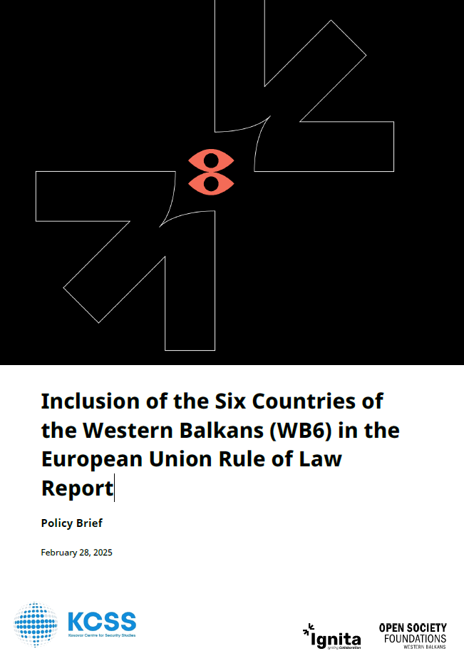 Inclusion of the Six Countries of the Western Balkans (WB6) in the European Union Rule of Law Report